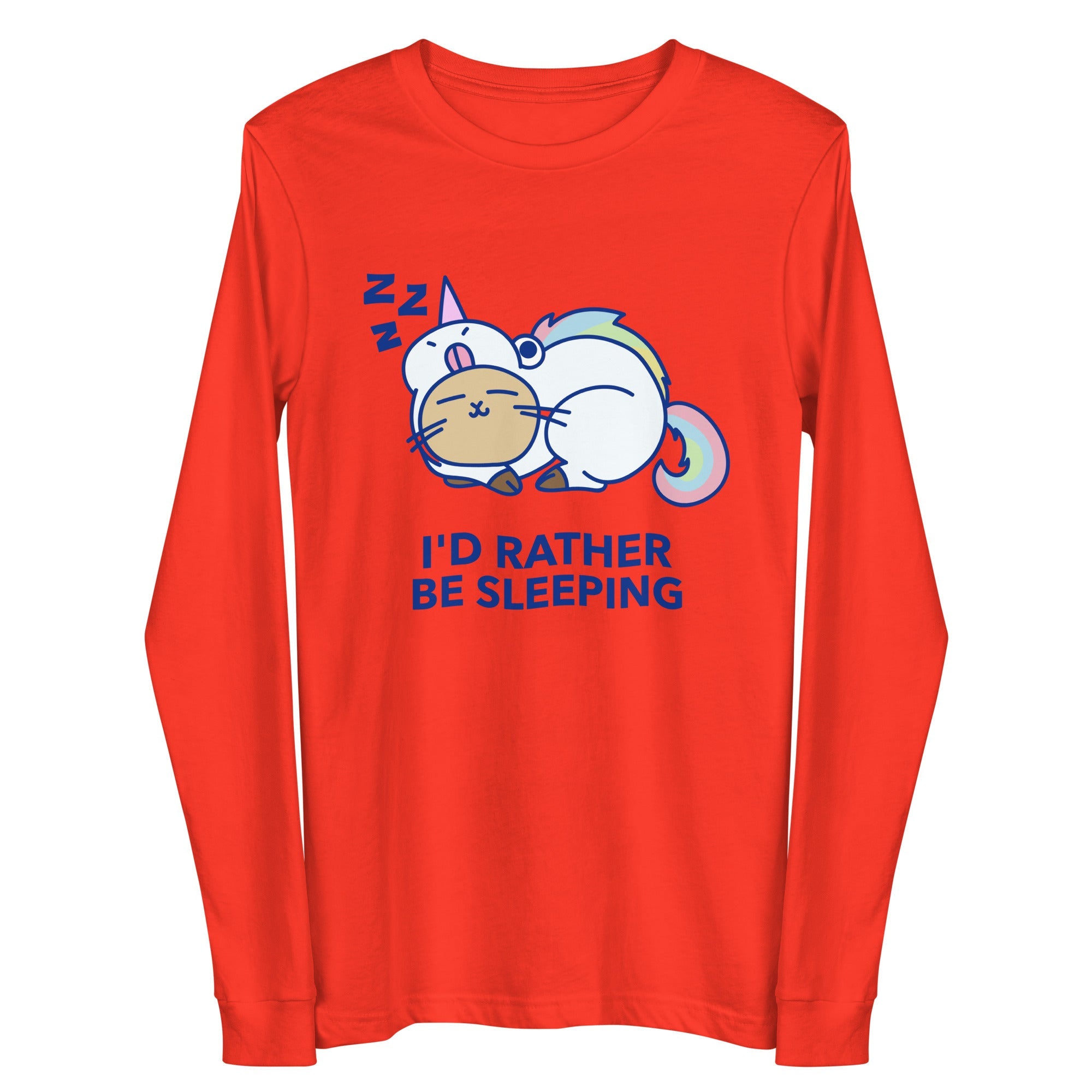 I'd Rather Be Sleeping Unisex Long Sleeve Tee