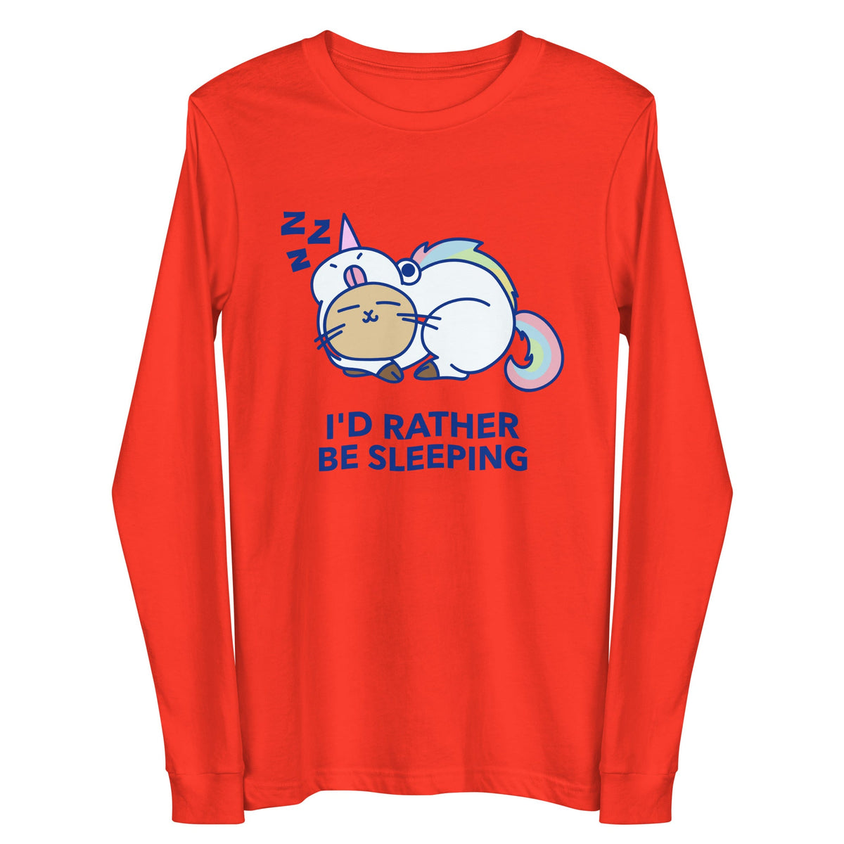 I'd Rather Be Sleeping Unisex Long Sleeve Tee