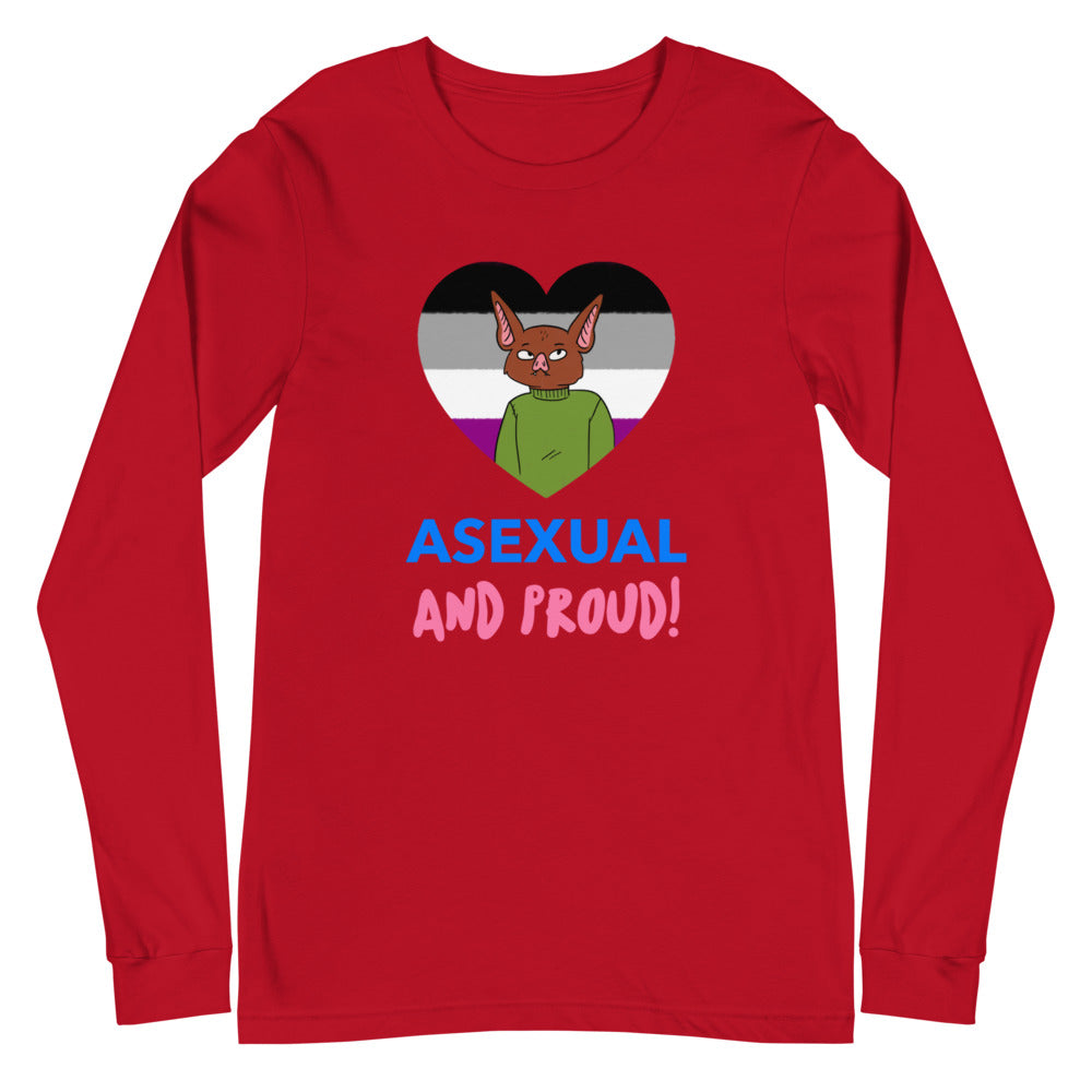 Asexual And Proud Unisex Long Sleeve T-Shirt