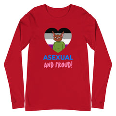 Asexual And Proud Unisex Long Sleeve T-Shirt