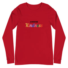 Choose Kindness Unisex Long Sleeve T-Shirt