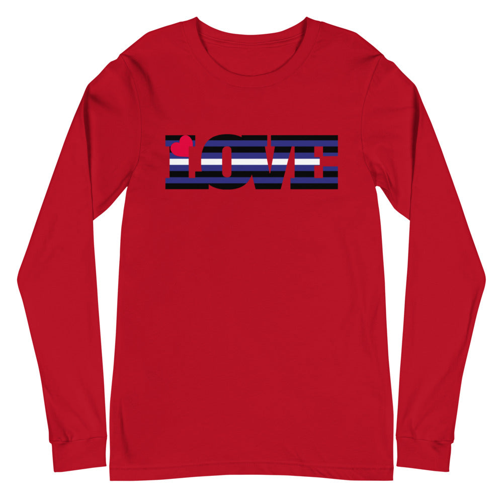 Leather Pride Love Unisex Long Sleeve T-Shirt