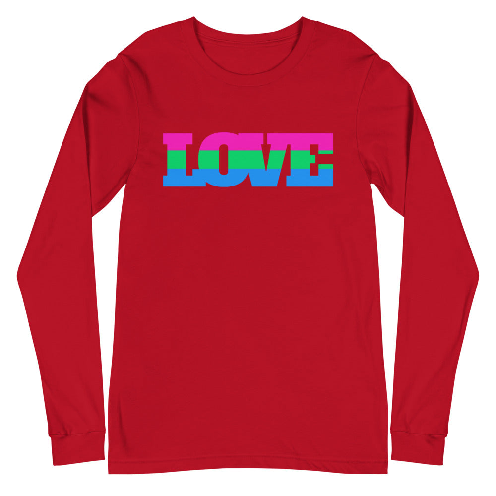 Polysexual Love Unisex Long Sleeve T-Shirt
