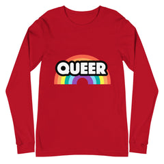Queer Rainbow Unisex Long Sleeve T-Shirt