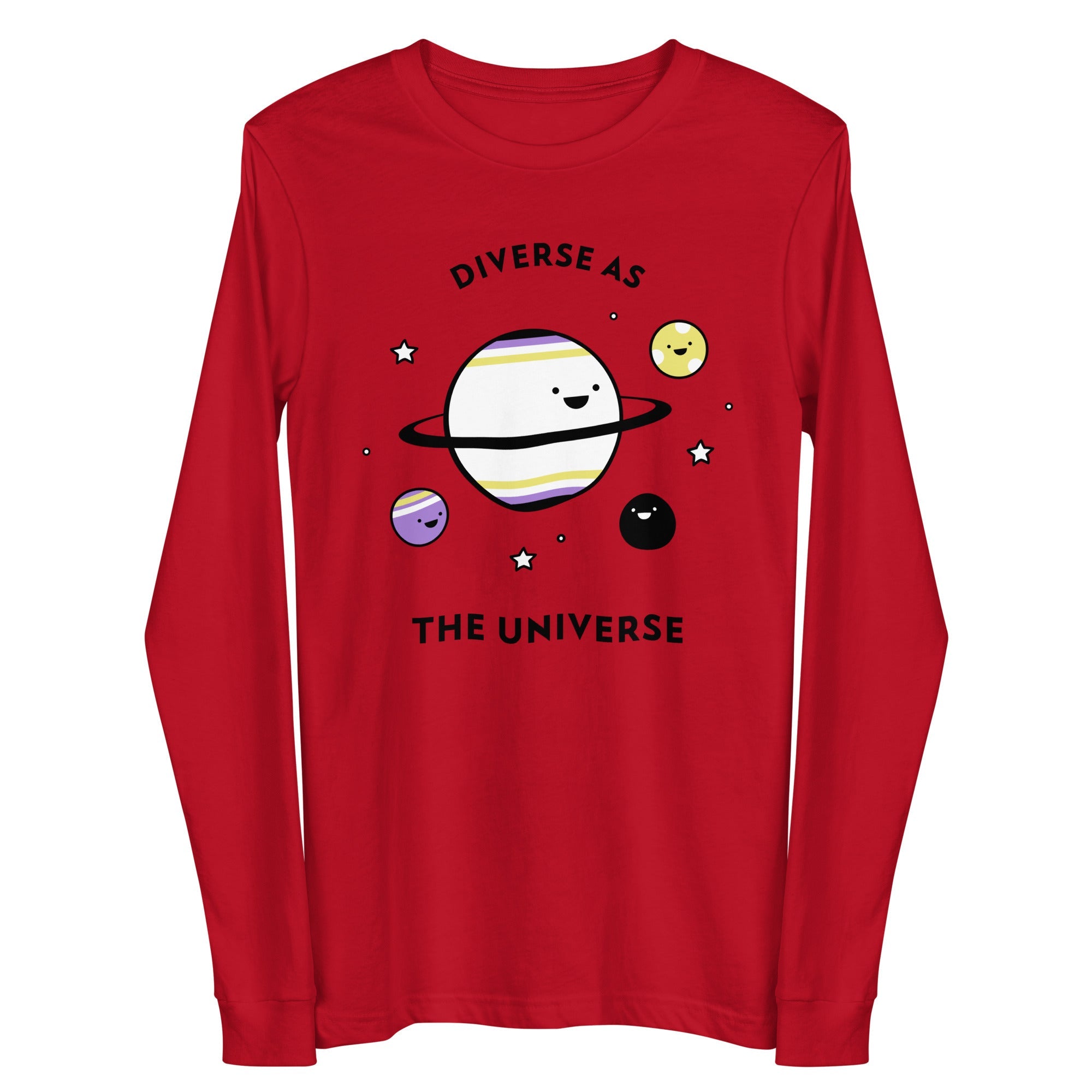 Diverse As The Universe Unisex Long Sleeve Tee