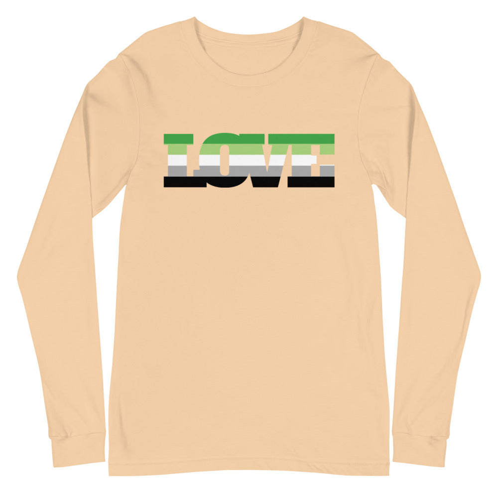 Aromantic Love Unisex Long Sleeve T-Shirt