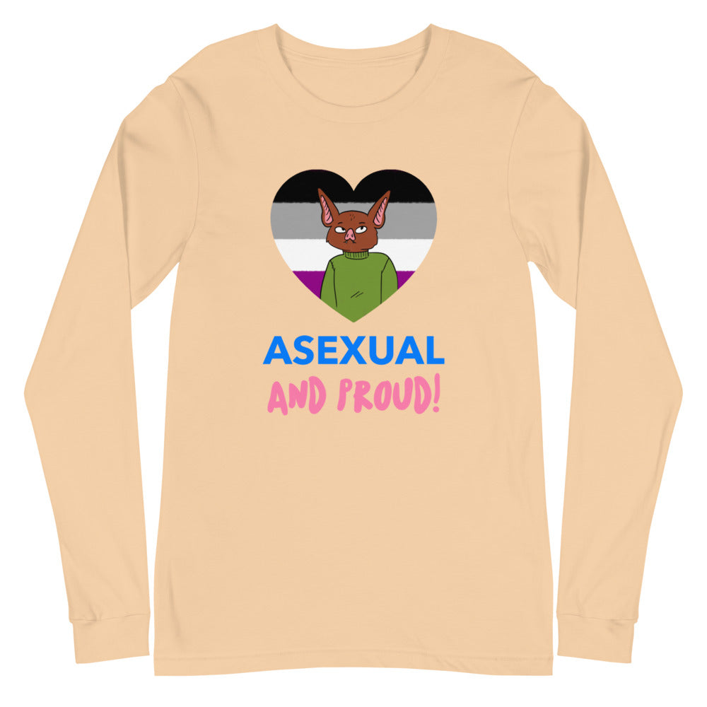 Asexual And Proud Unisex Long Sleeve T-Shirt