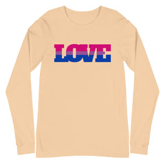 Bisexual Love Unisex Long Sleeve T-Shirt