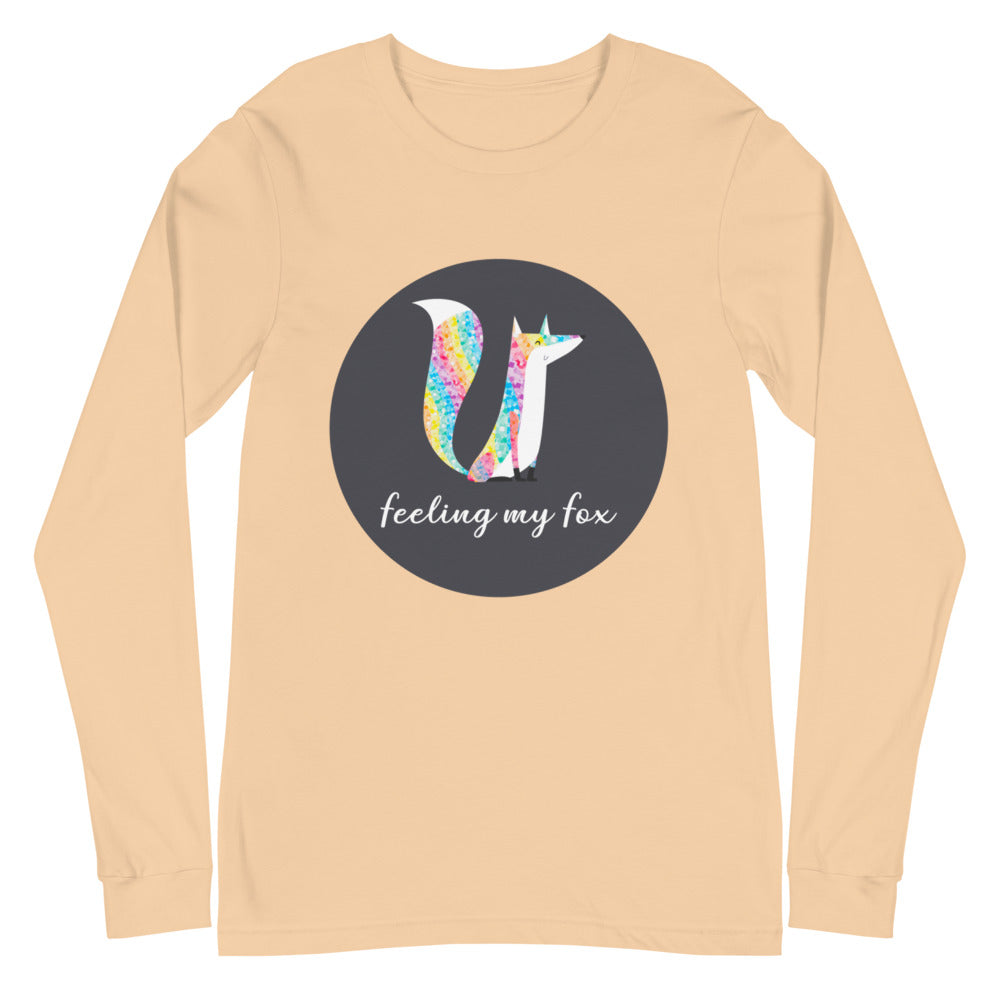 Feeling My Fox Unisex Long Sleeve T-Shirt
