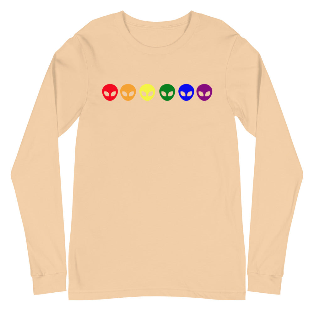 Gay Alien Unisex Long Sleeve T-Shirt