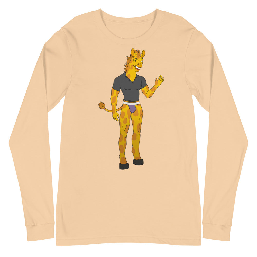 Gay Giraffe Unisex Long Sleeve T-Shirt