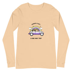 Gender Is Not A One-way Trip Unisex Long Sleeve T-Shirt