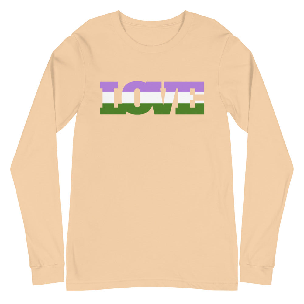 Genderqueer Love Unisex Long Sleeve T-Shirt