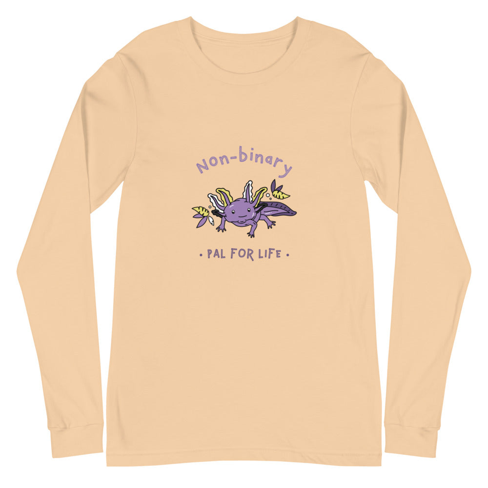 Non-Binary Pal For Life Unisex Long Sleeve T-Shirt