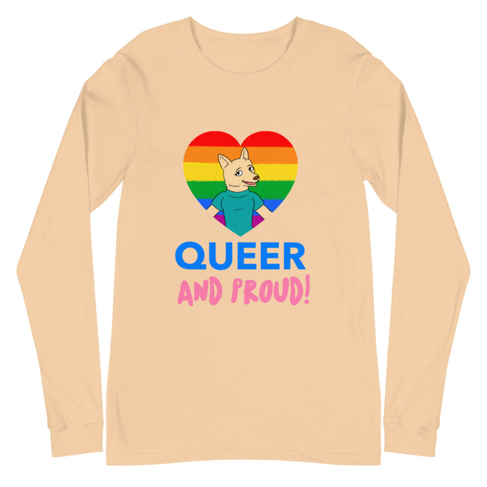 Queer And Proud Unisex Long Sleeve T-Shirt