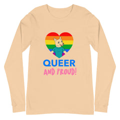 Queer And Proud Unisex Long Sleeve T-Shirt