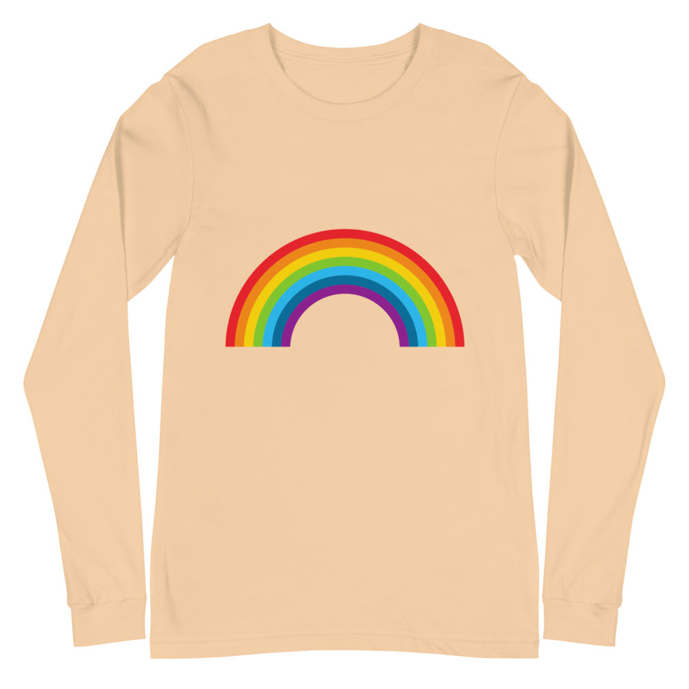 Rainbow Unisex Long Sleeve T-Shirt