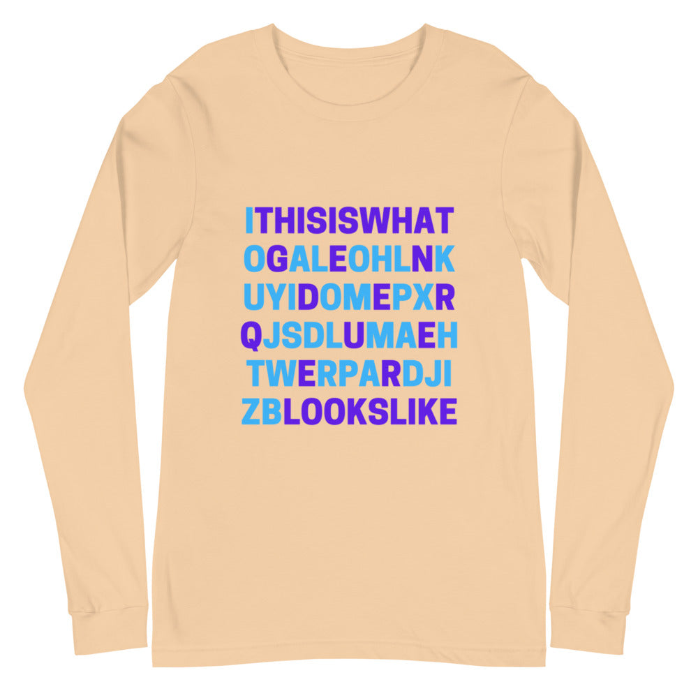 This Is What Genderqueer Looks Like Unisex Long Sleeve T-Shirt