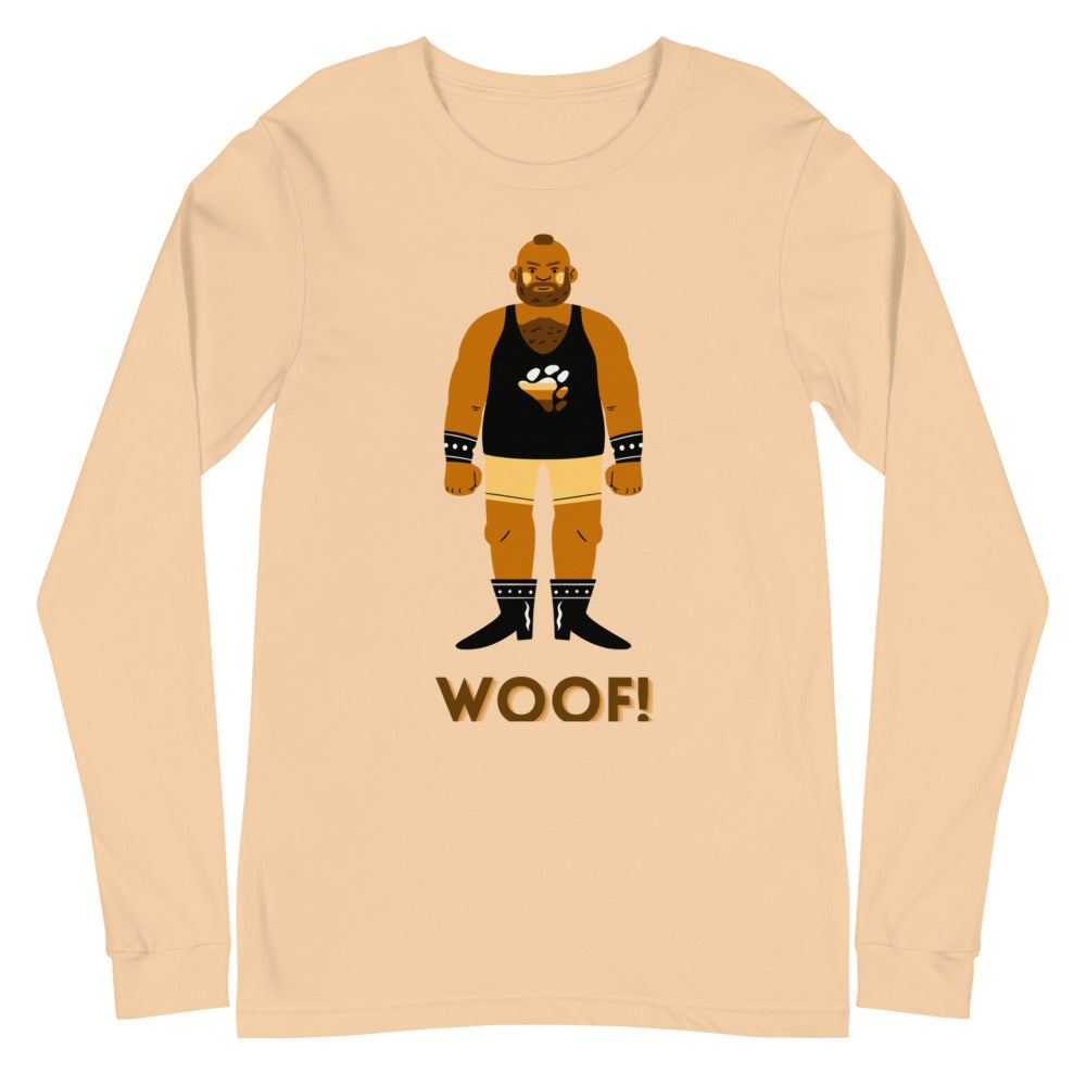Woof! Gay Bear Unisex Long Sleeve T-Shirt