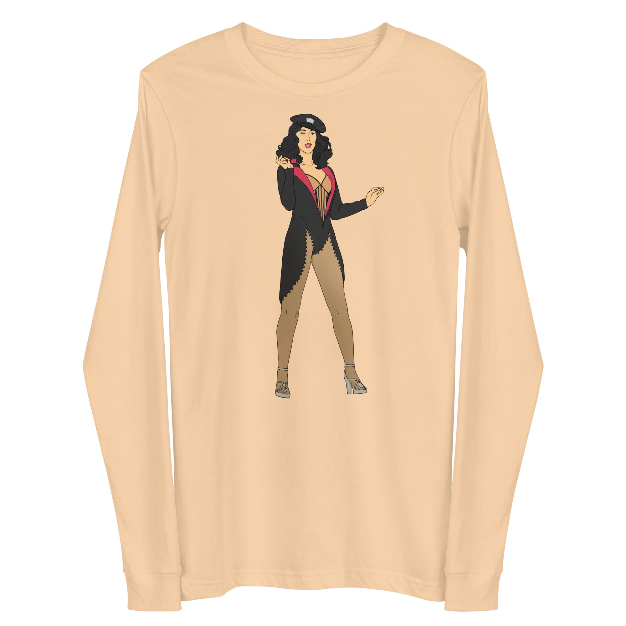Cher Burlesque Unisex Long Sleeve Tee