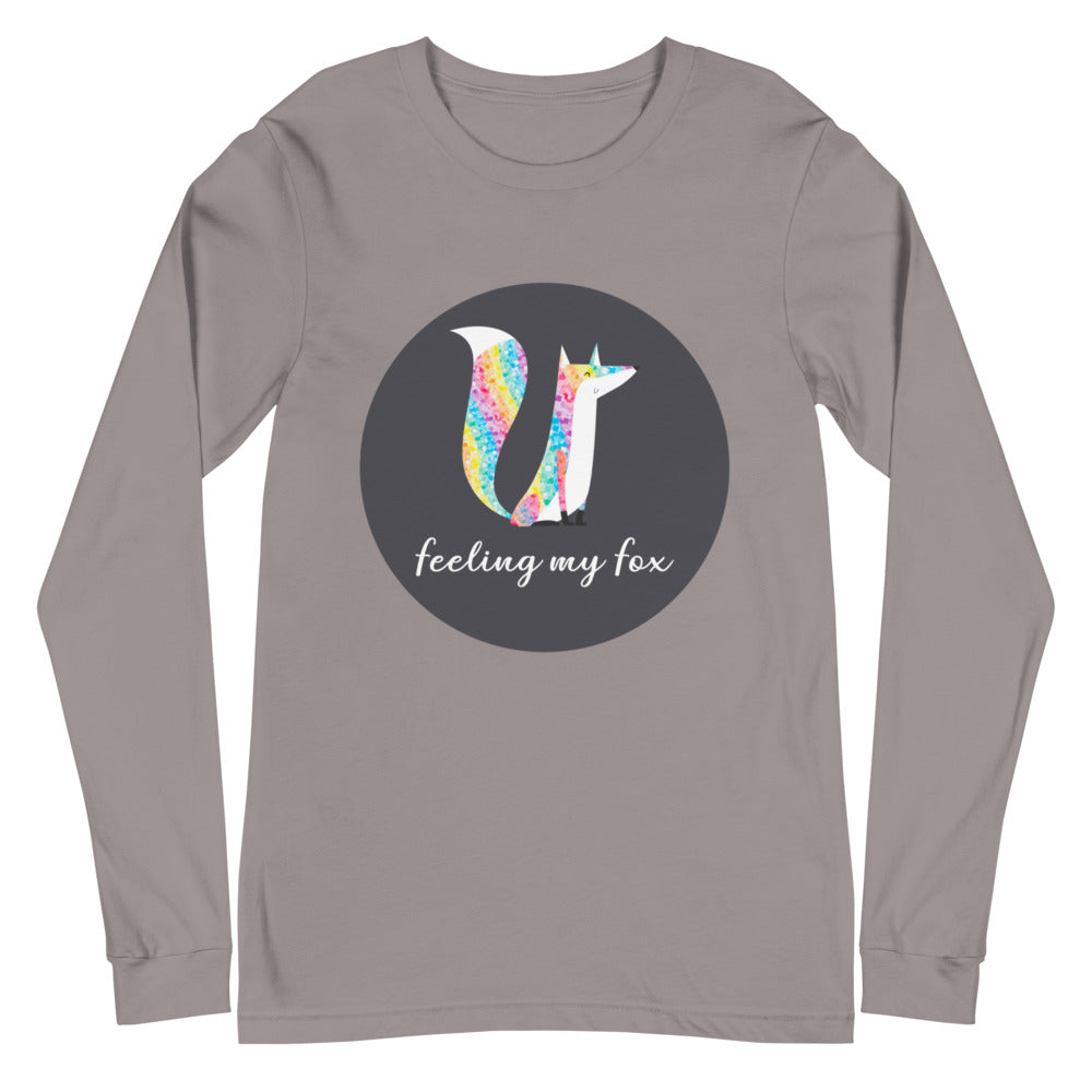 Feeling My Fox Unisex Long Sleeve T-Shirt