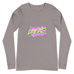 Gay AF Unisex Long Sleeve T-Shirt