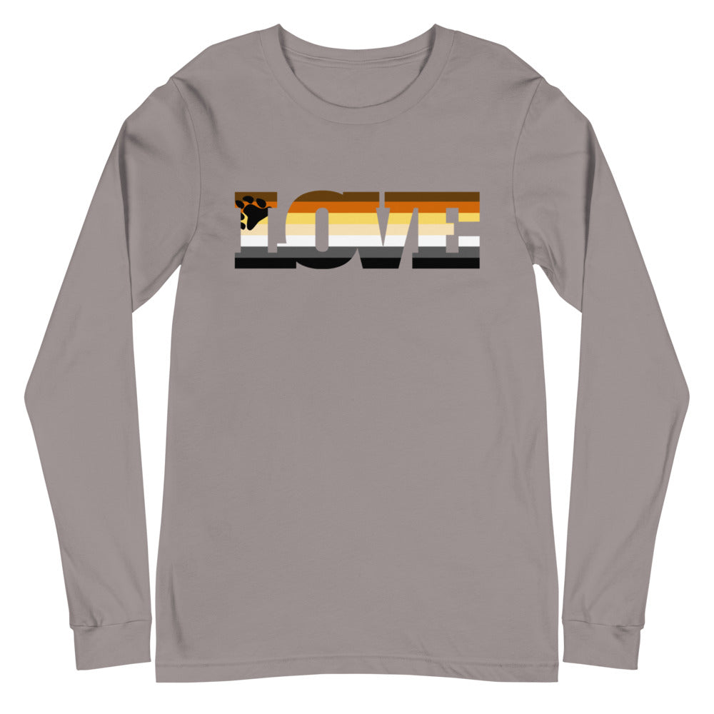 Gay Bear Love Unisex Long Sleeve T-Shirt