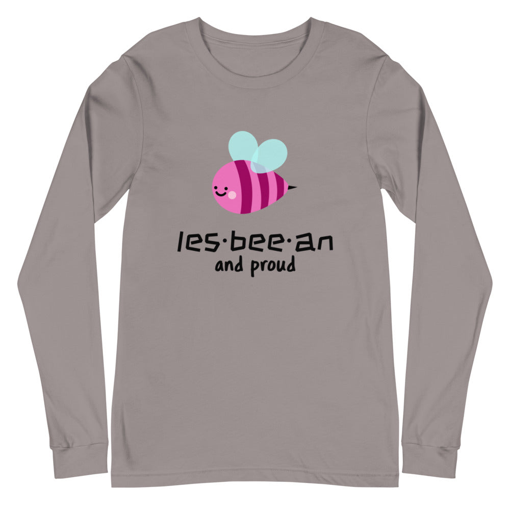 Les-bee-an And Proud Unisex Long Sleeve T-Shirt