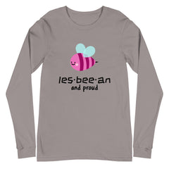 Les-bee-an And Proud Unisex Long Sleeve T-Shirt