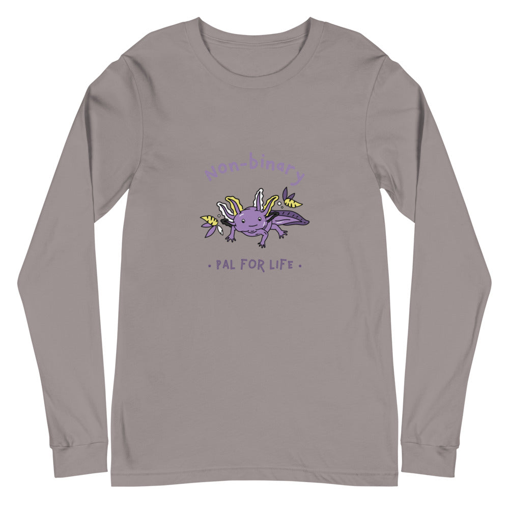 Non-Binary Pal For Life Unisex Long Sleeve T-Shirt