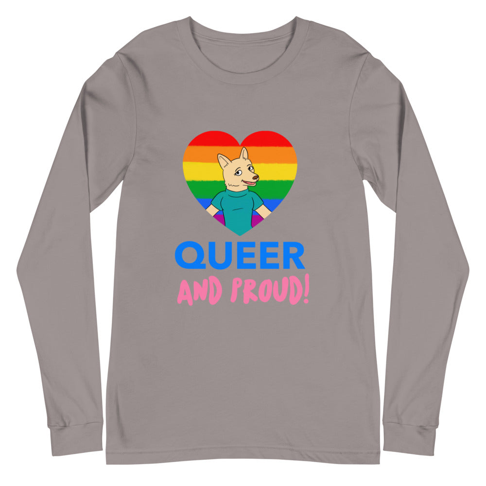 Queer And Proud Unisex Long Sleeve T-Shirt
