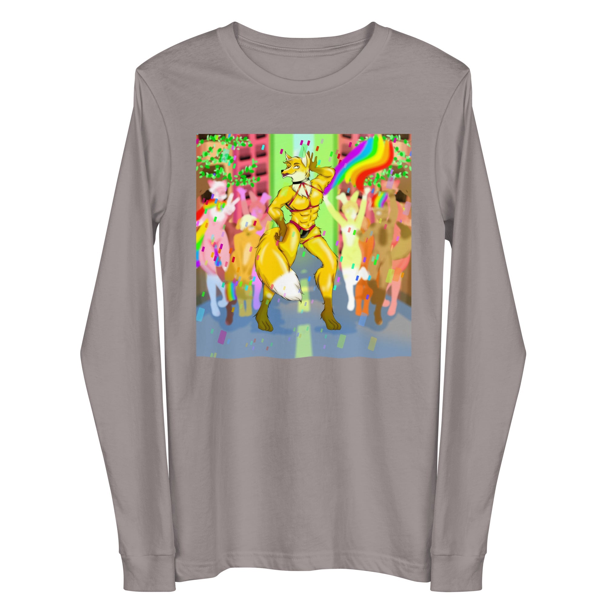 Gay Furry Pride Unisex Long Sleeve Tee