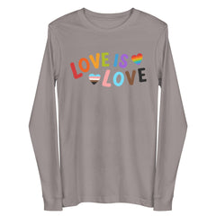 Love is Love LGBTQ Unisex Long Sleeve Tee