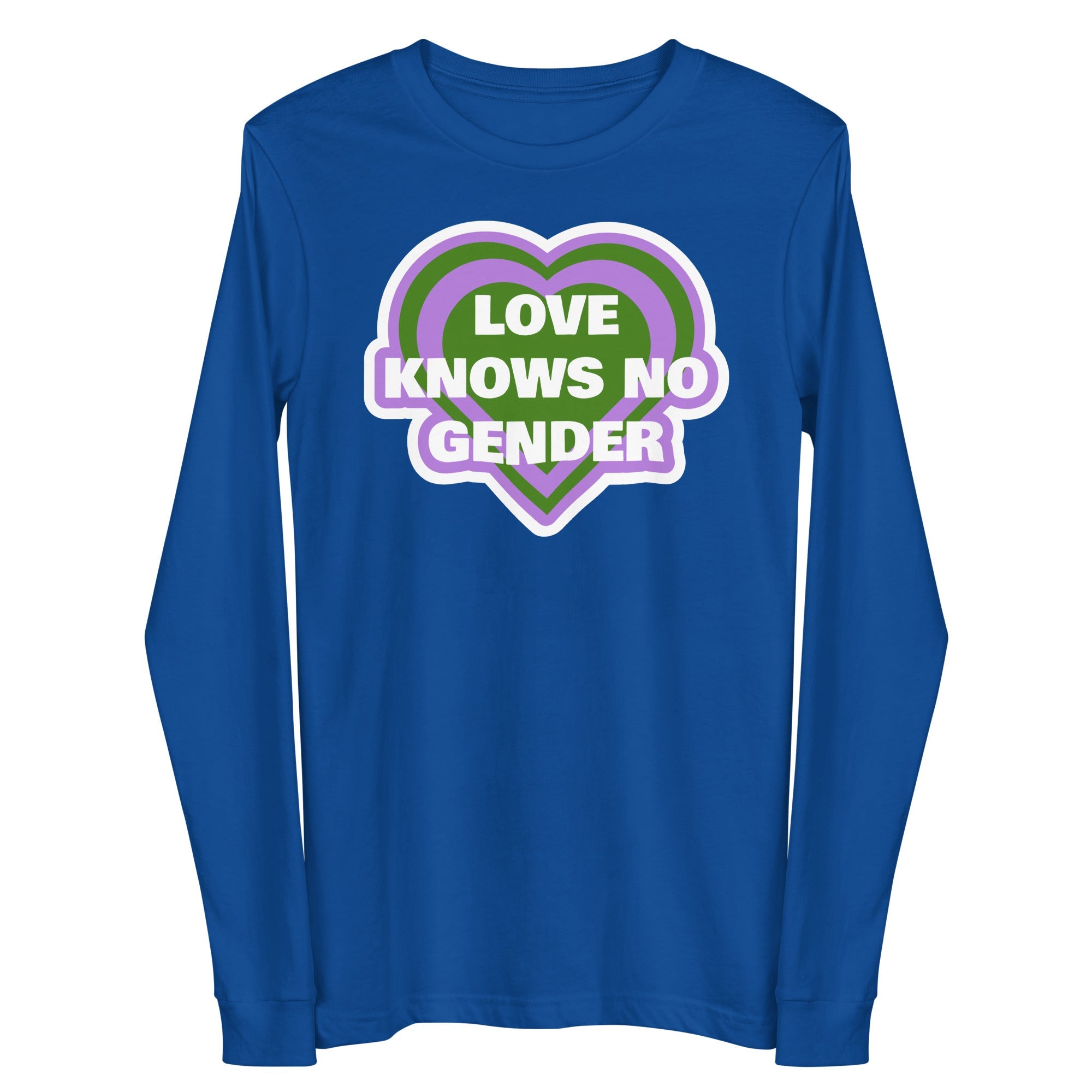 Love Knows No Gender Unisex Long Sleeve Tee