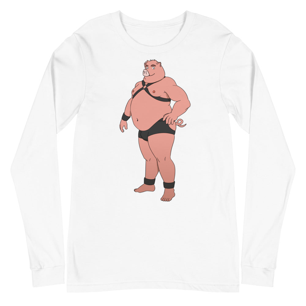 Gay Pig Unisex Long Sleeve T-Shirt