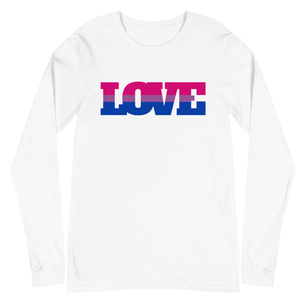 Bisexual Love Unisex Long Sleeve T-Shirt