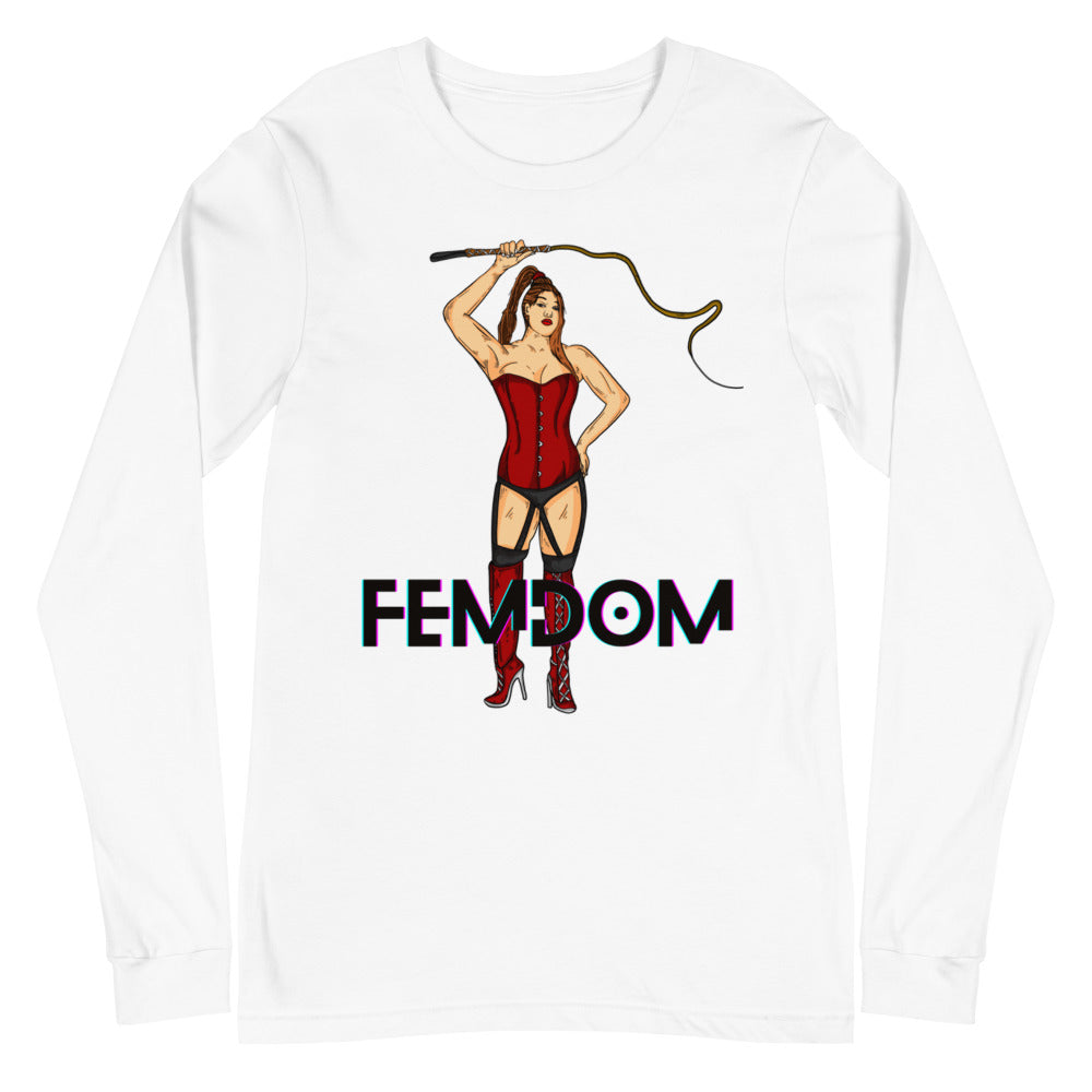 Femdom Unisex Long Sleeve T-Shirt