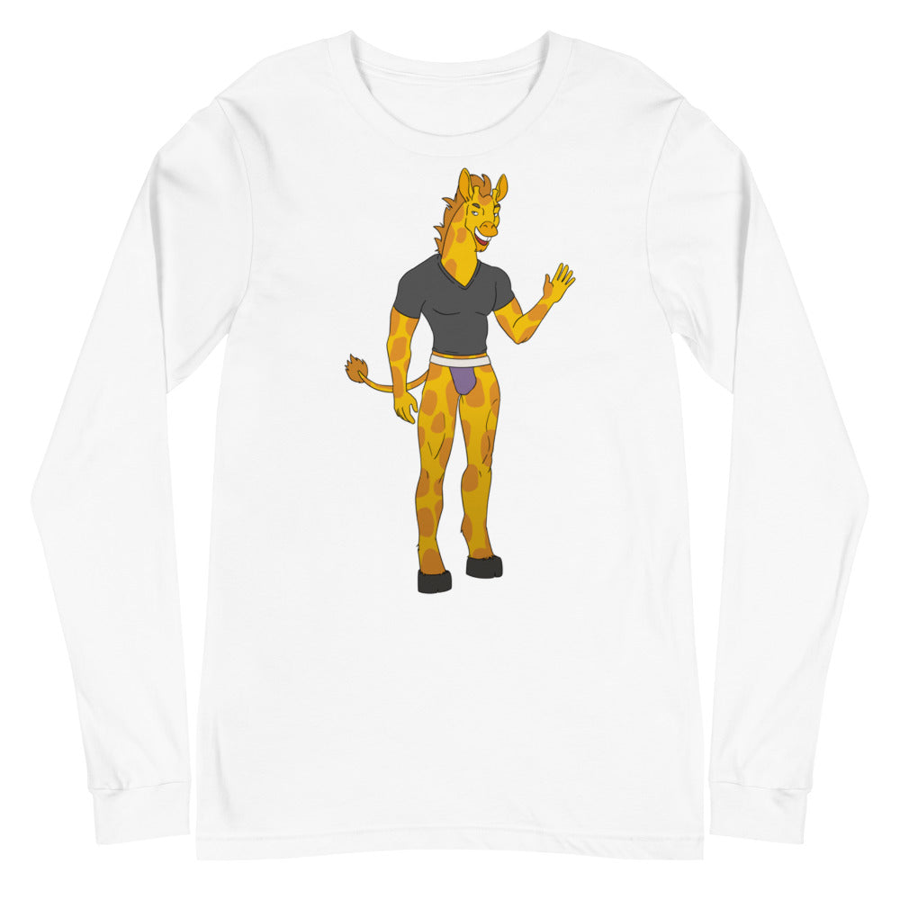 Gay Giraffe Unisex Long Sleeve T-Shirt