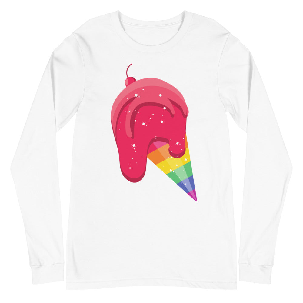 Gay Icecream Unisex Long Sleeve T-Shirt