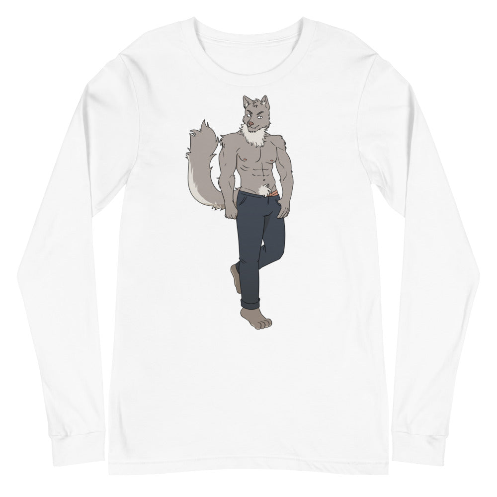 Gay Wolf Unisex Long Sleeve T-Shirt