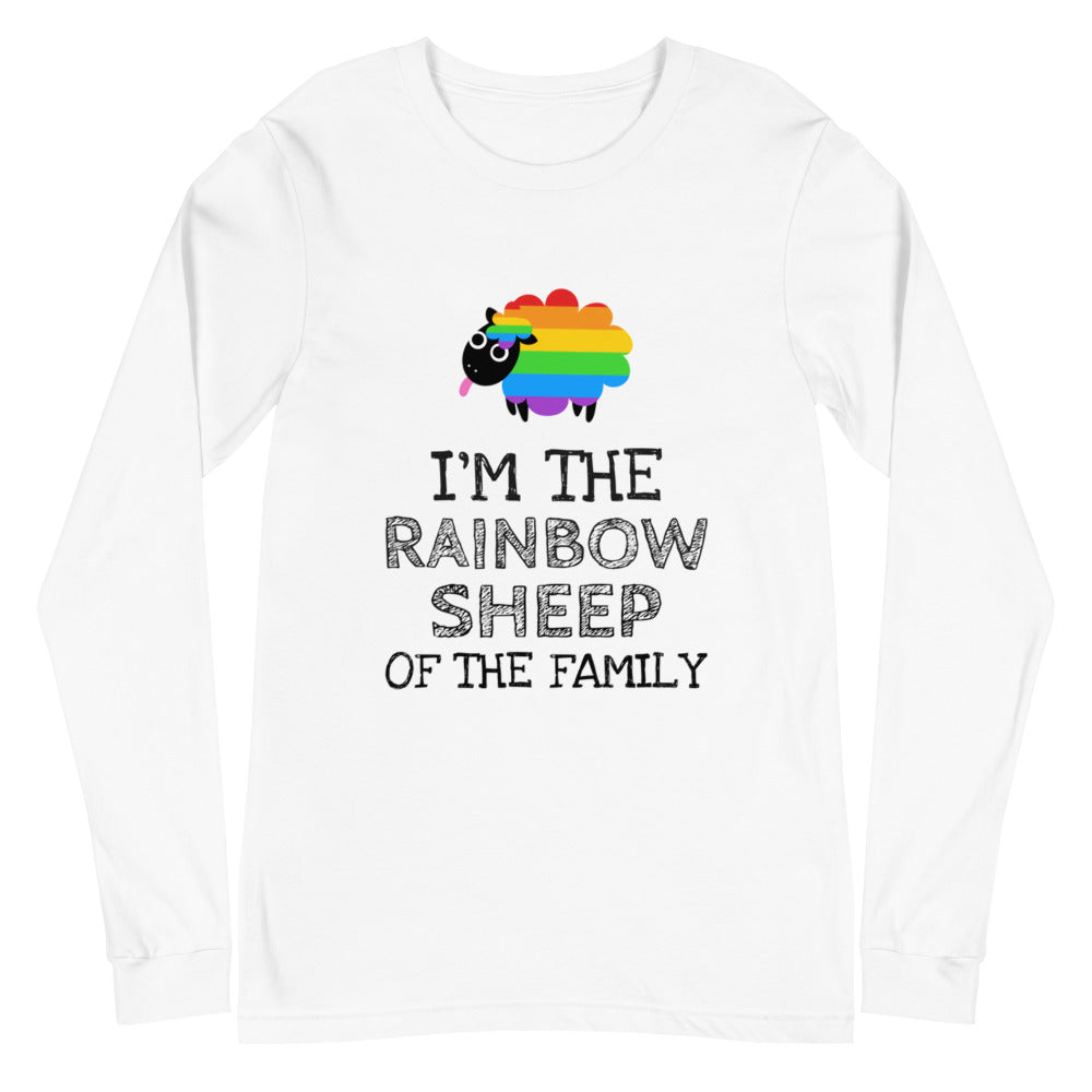 I'm The Rainbow Sheep Of The Family Unisex Long Sleeve T-Shirt