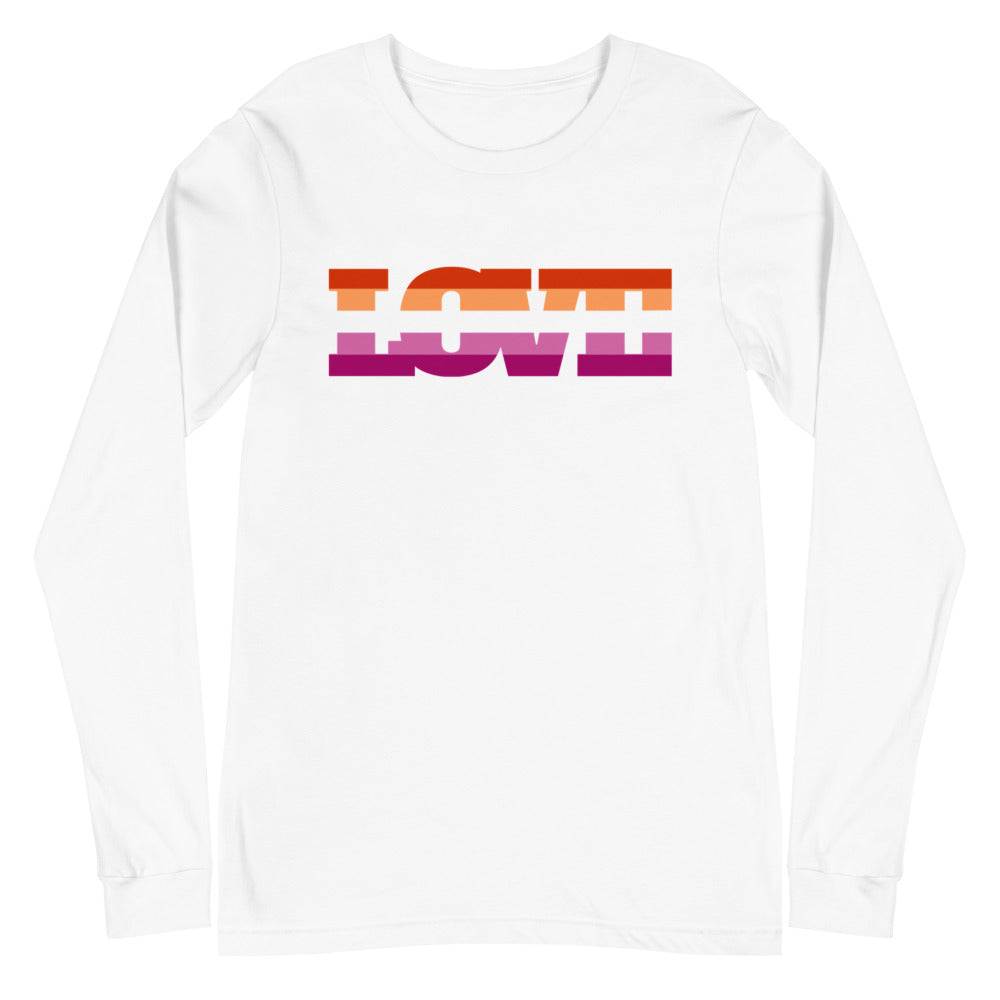 Lesbian Love Unisex Long Sleeve T-Shirt