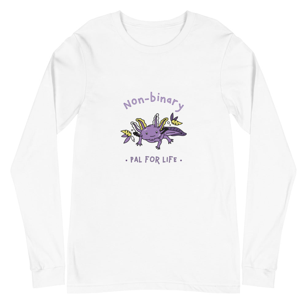 Non-Binary Pal For Life Unisex Long Sleeve T-Shirt