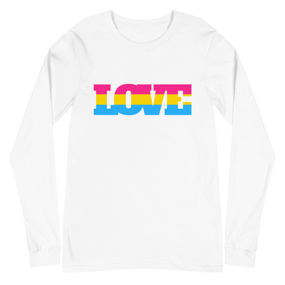 Pansexual Love Unisex Long Sleeve T-Shirt
