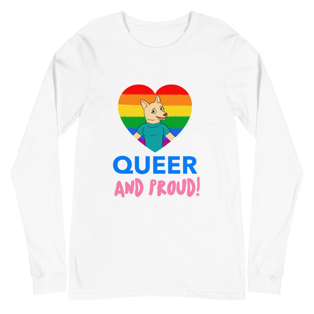 Queer And Proud Unisex Long Sleeve T-Shirt