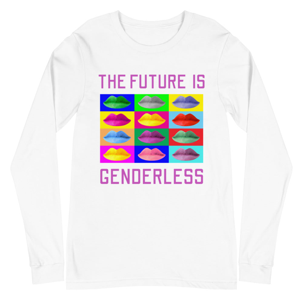 The Future Is Genderless Unisex Long Sleeve T-Shirt