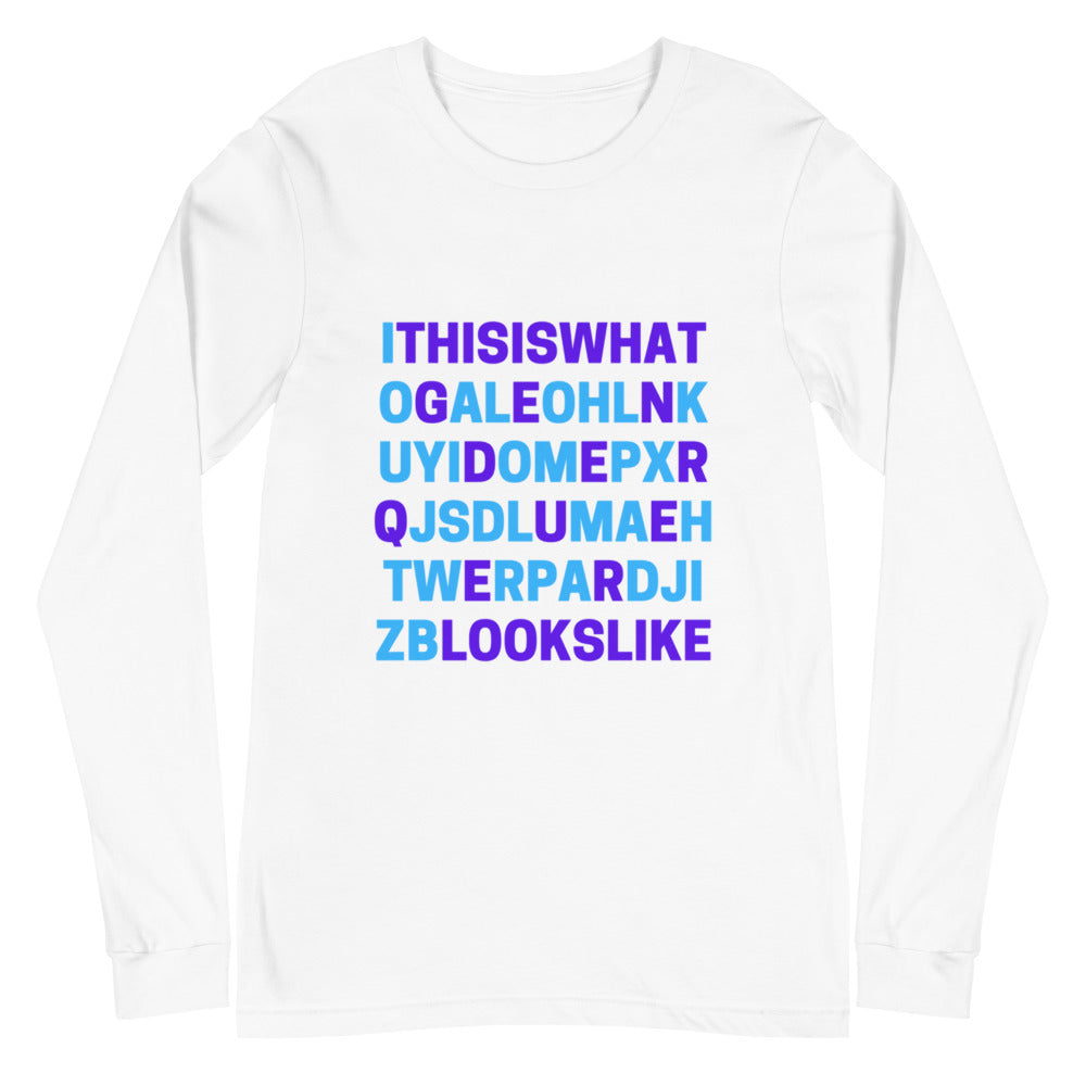 This Is What Genderqueer Looks Like Unisex Long Sleeve T-Shirt