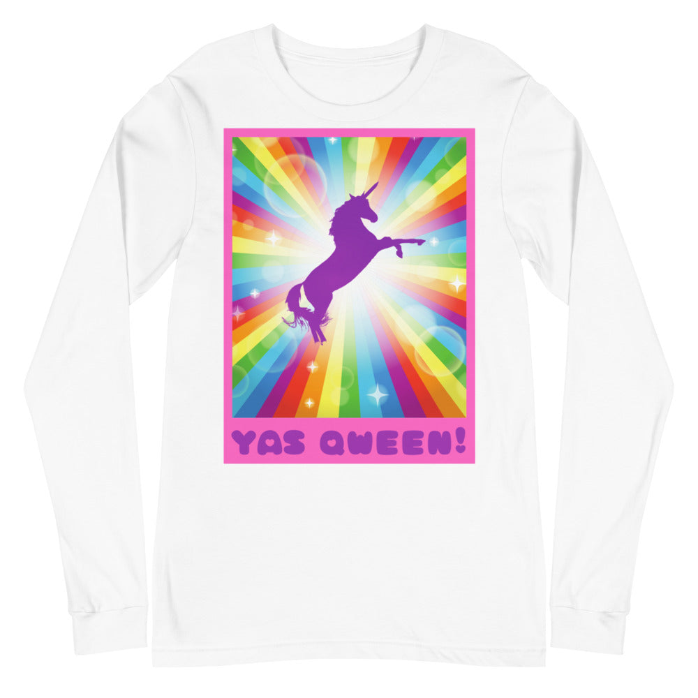 Yas Qween! Unisex Long Sleeve T-Shirt