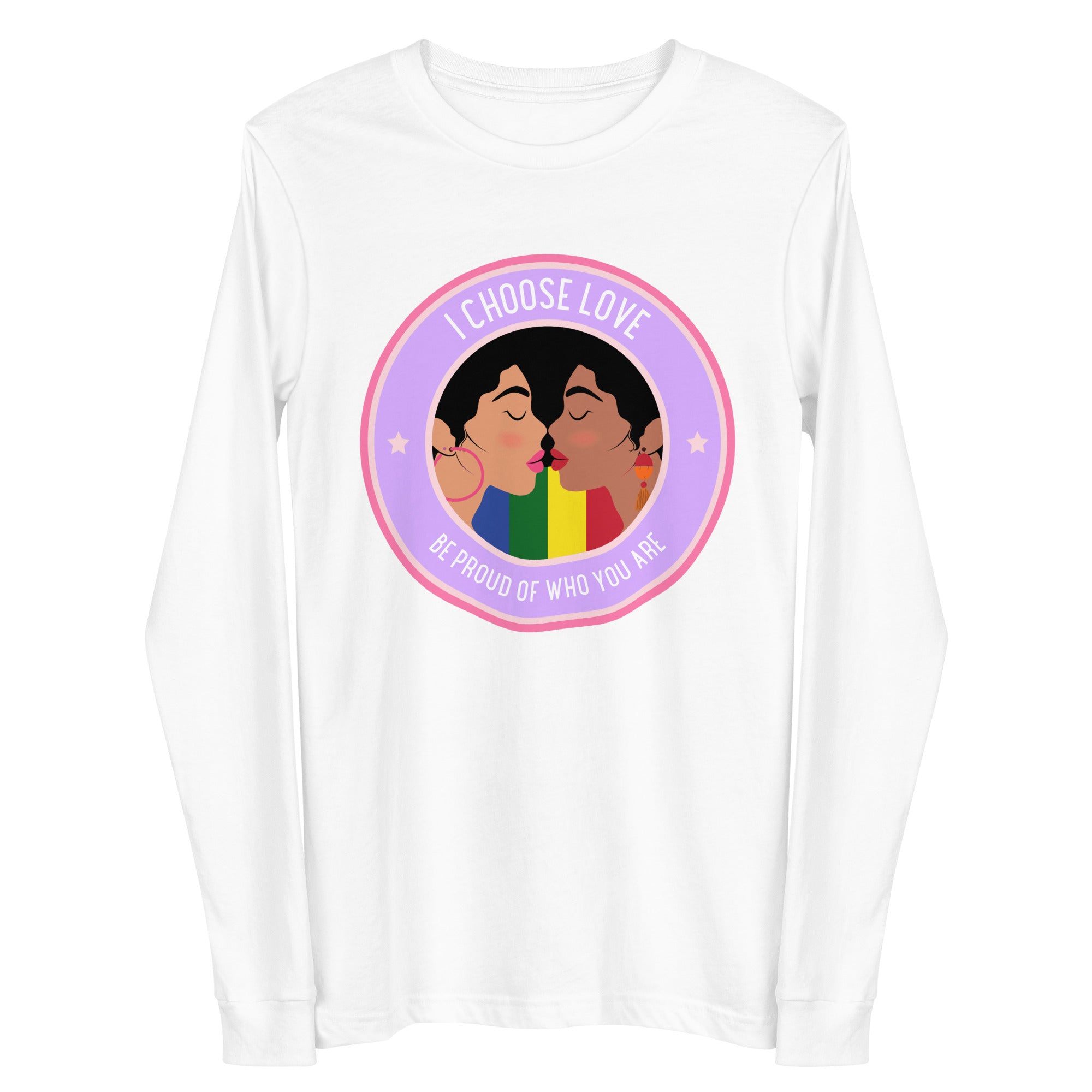 I Choose Love Unisex Long Sleeve Tee