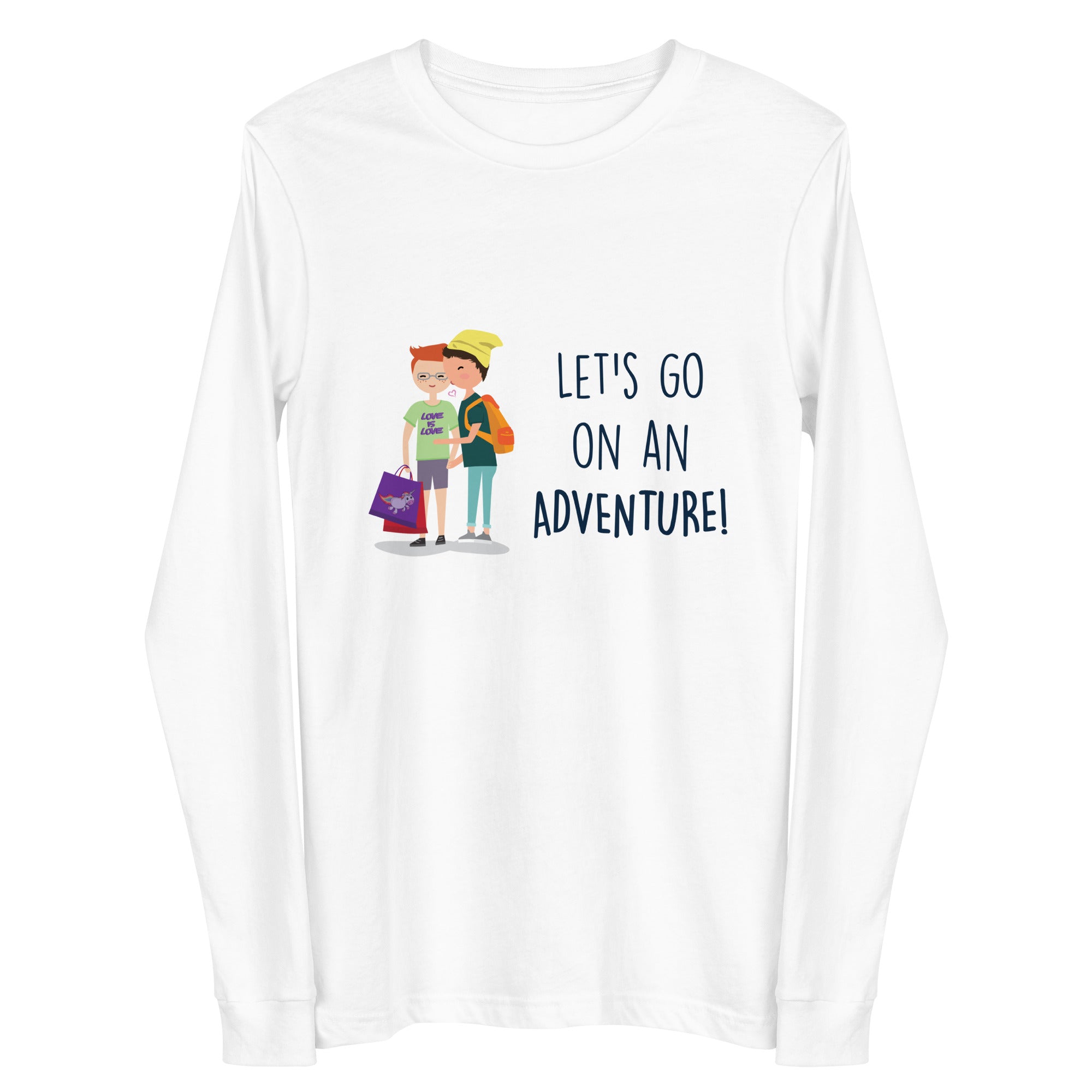 Let's Go On An Adventure Unisex Long Sleeve Tee